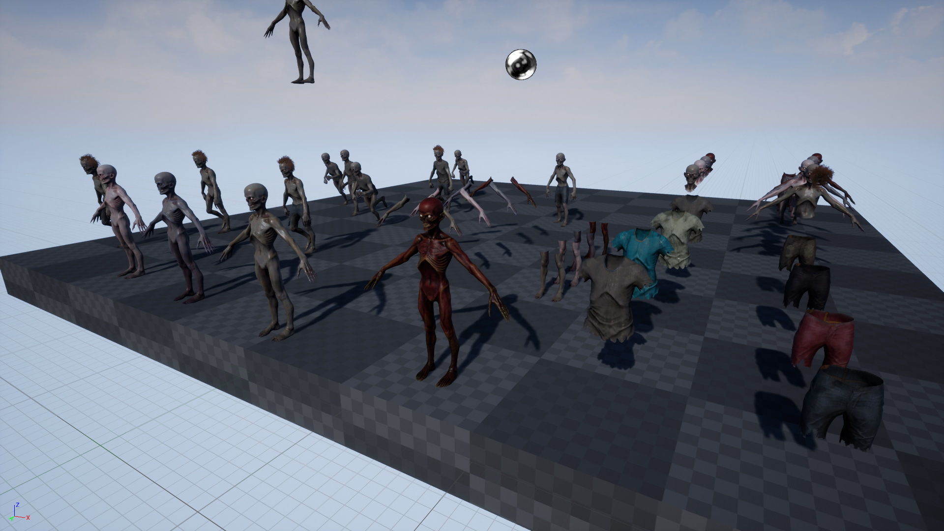 Ugly Kid 1 Low-poly 3D model_22