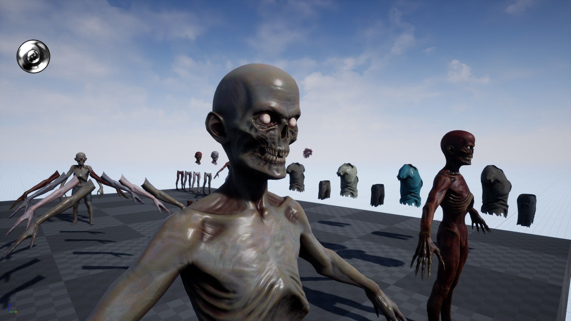 Ugly Kid 1 Low-poly 3D model_27