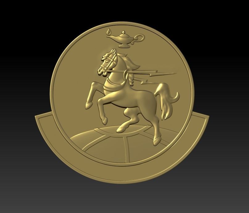 Red Horse Squadron 3D print model_10