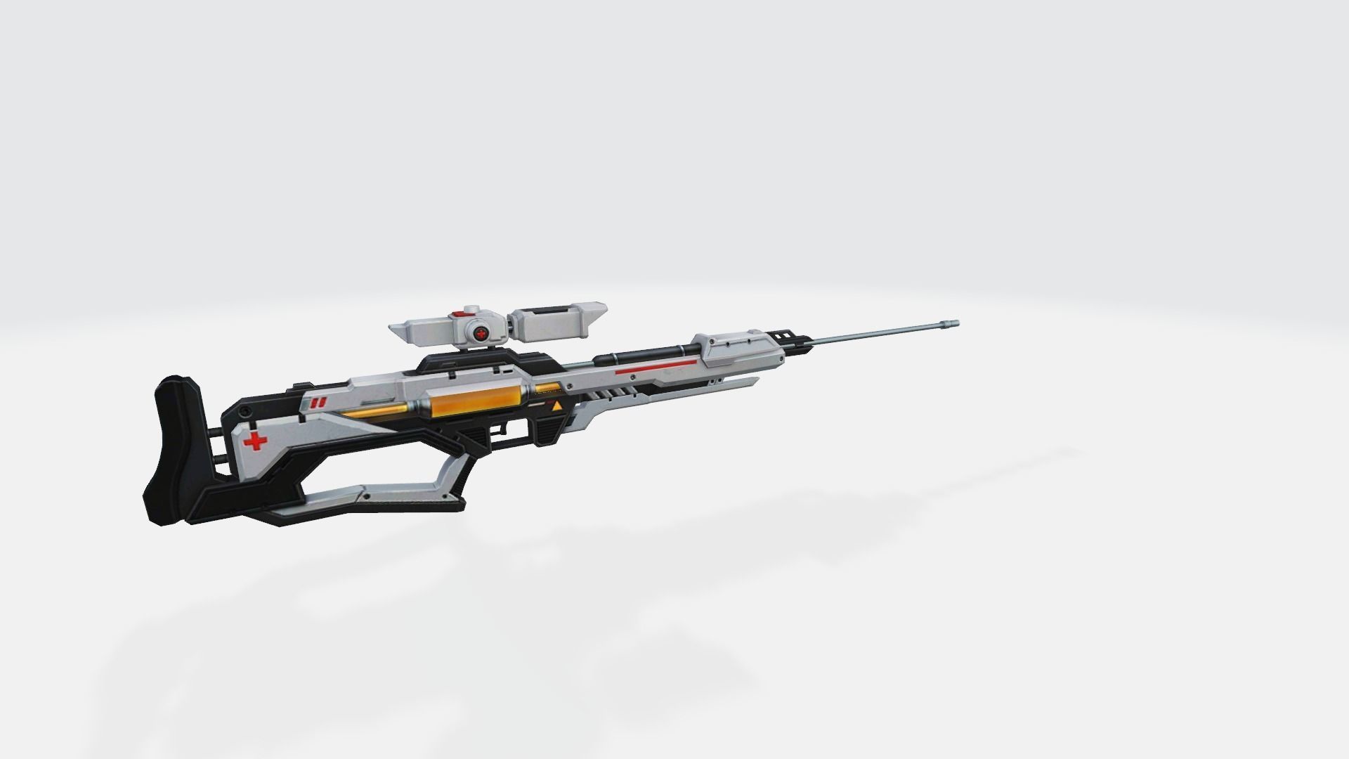 Sniper  AWM  Kar98k  M82B TreatmentSniper 3D model_12