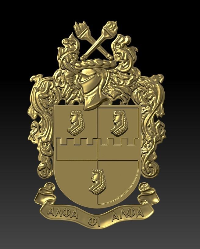 Alpha Phi Alpha Fraternity 3D print model_10