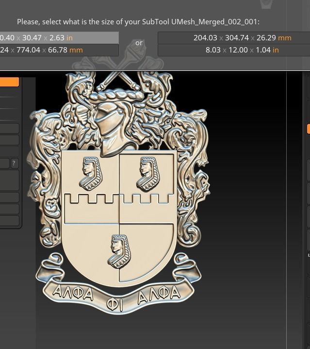 Alpha Phi Alpha Fraternity 3D print model_9