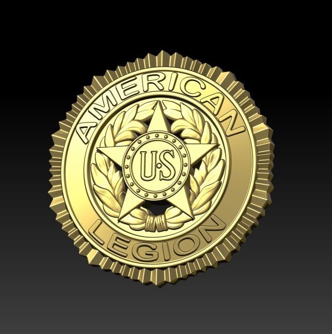 American Legion 3D print model_12
