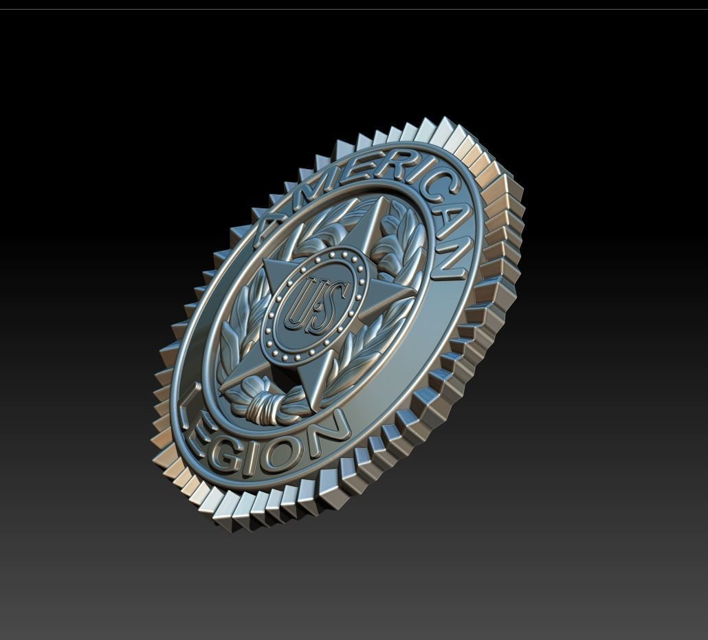 American Legion 3D print model_9