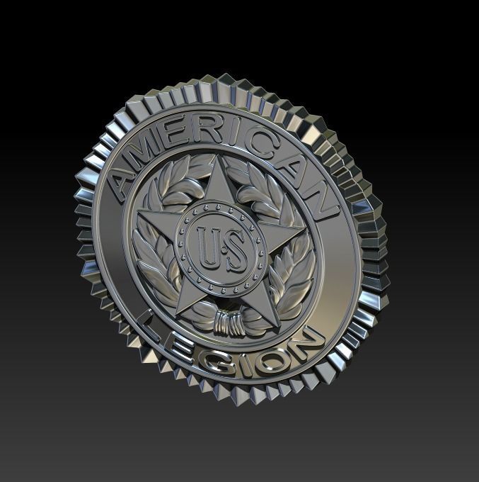 American Legion 3D print model_5