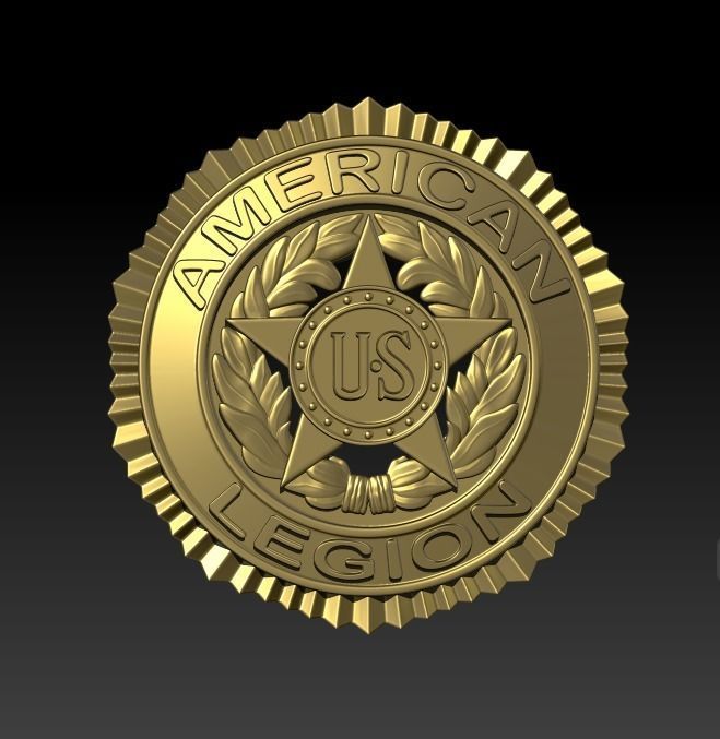 American Legion 3D print model_11