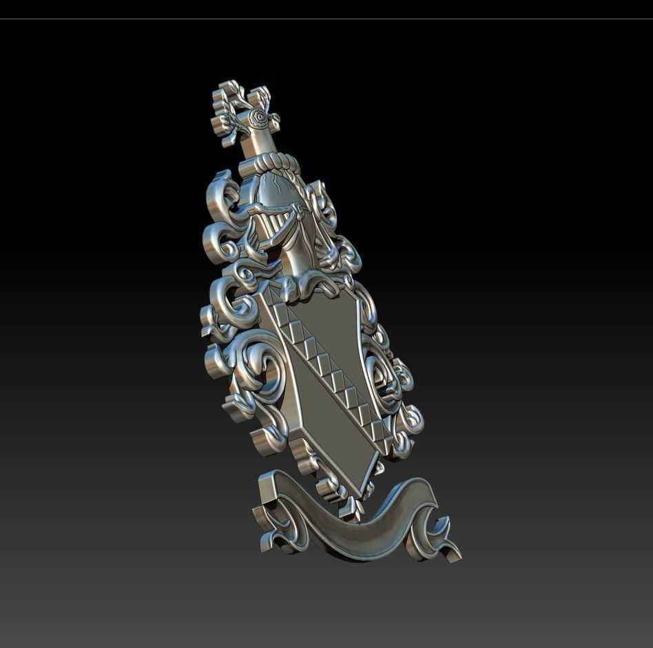 Another Coat of Arms 3D print model_8