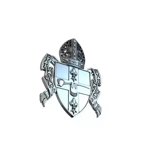CDOP Crest 3D print model