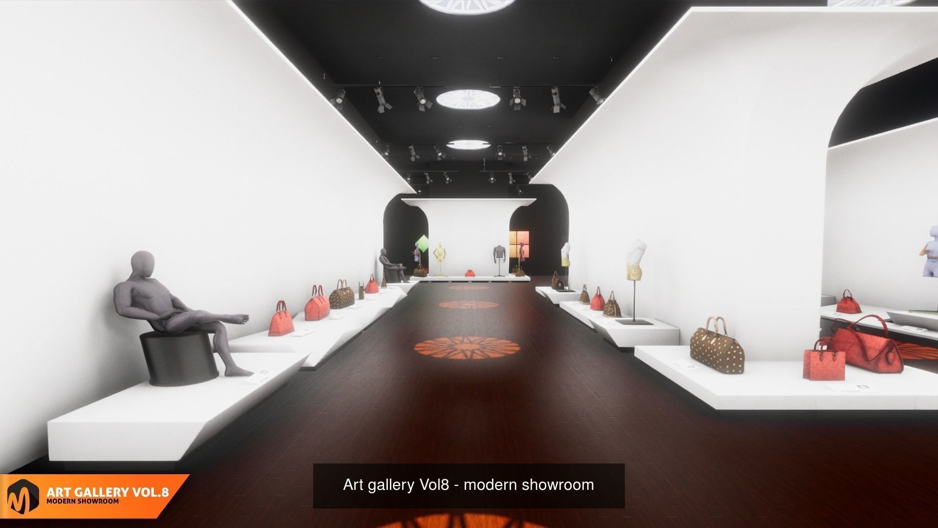 Big package of 9 exhibition galleries - Part 2 3D Model Collection_6