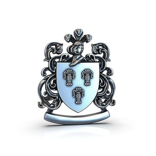 Coat of arms 3D print model