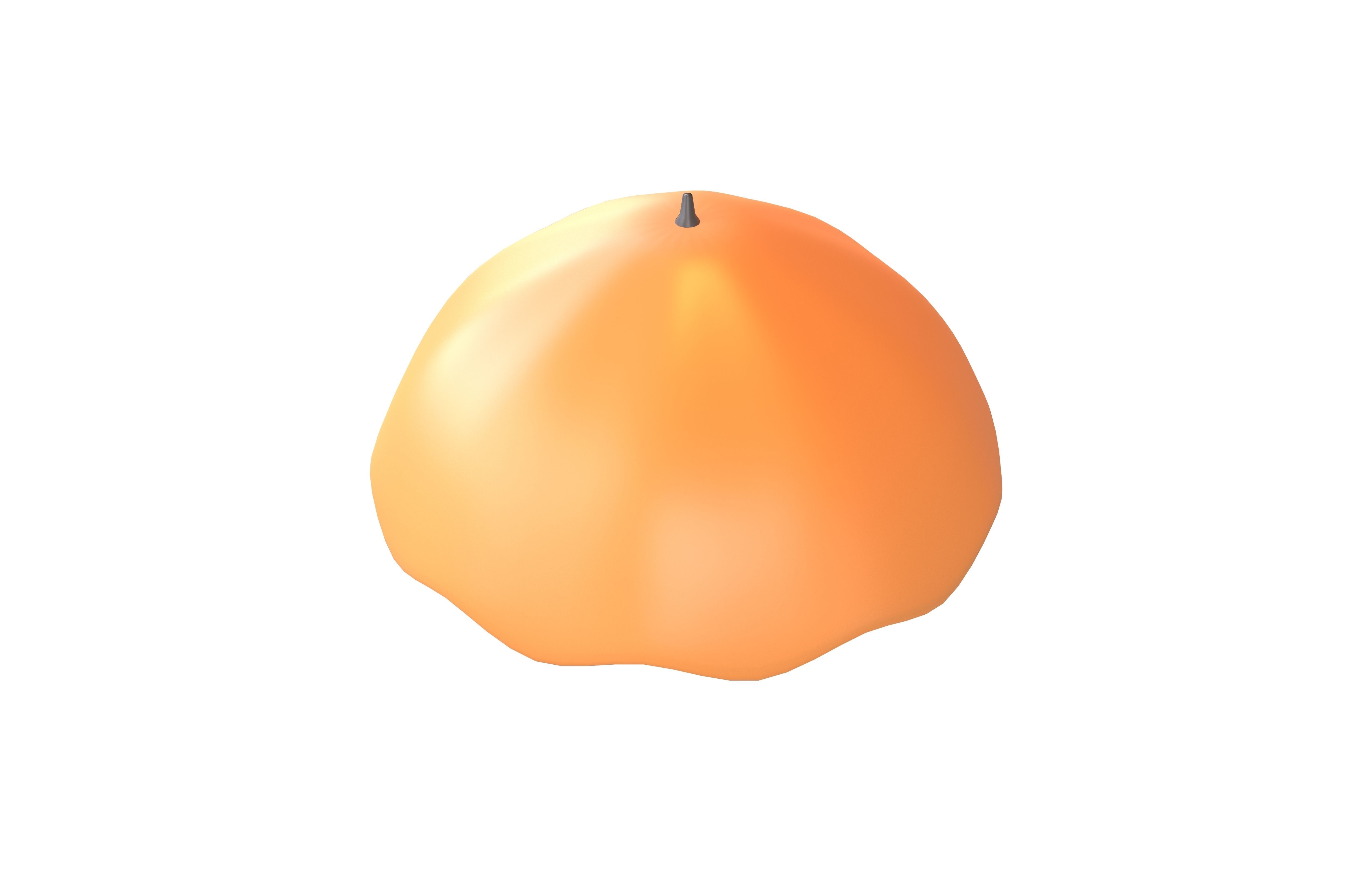 Umbrella Emoji v1 008 Low-poly 3D model_1