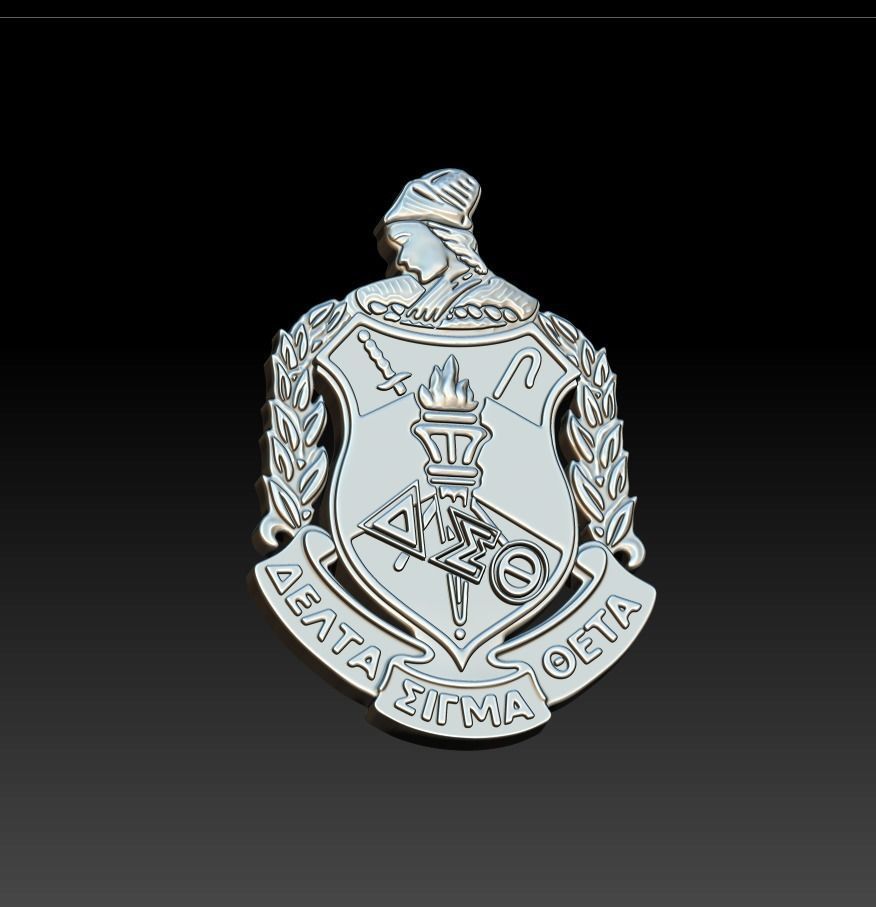 Delta Sigma eta Sorority 3D print model_6