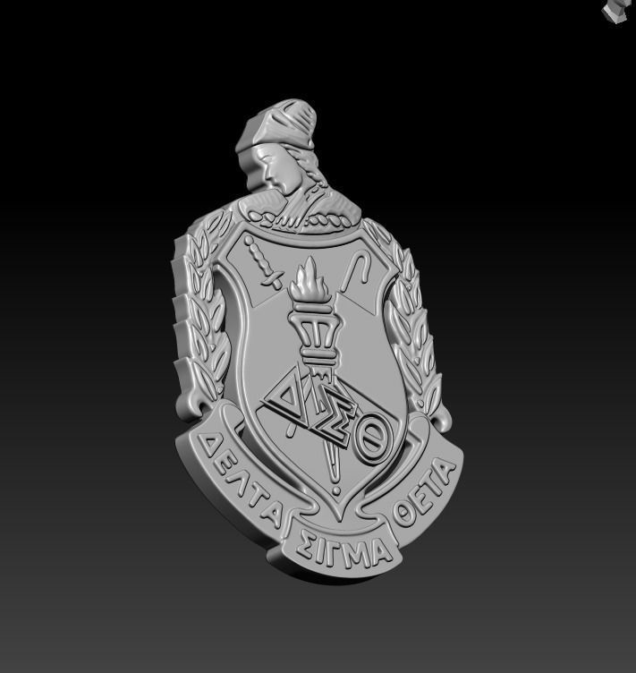 Delta Sigma eta Sorority 3D print model_12