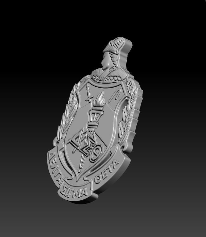 Delta Sigma eta Sorority 3D print model_13
