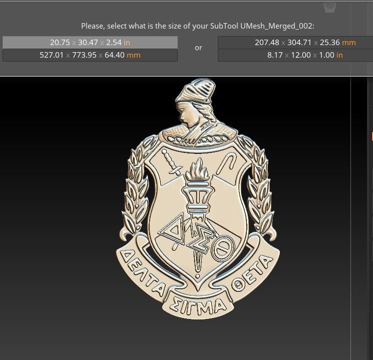 Delta Sigma eta Sorority 3D print model_10