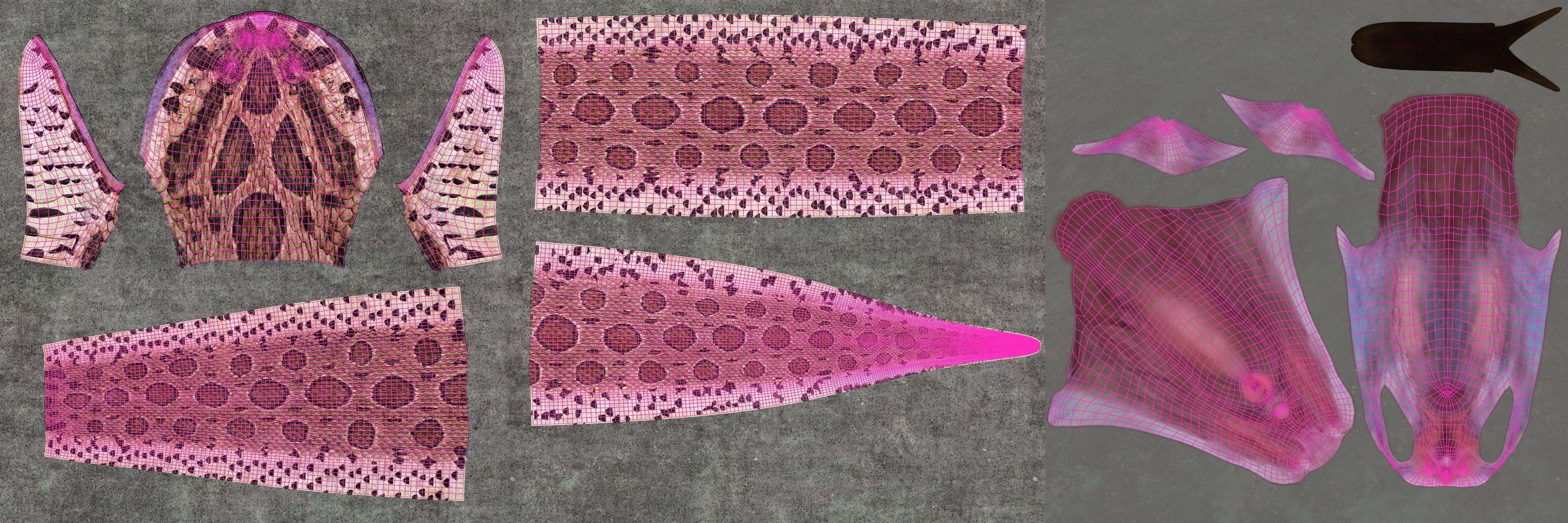 Russell Viper Rigged VFX Grace 3D model_18