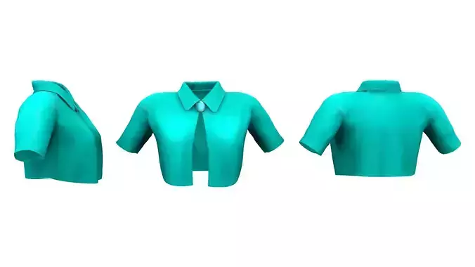 Ladies Shrug Jacket with Brooch