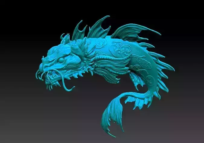 Fish dragon 