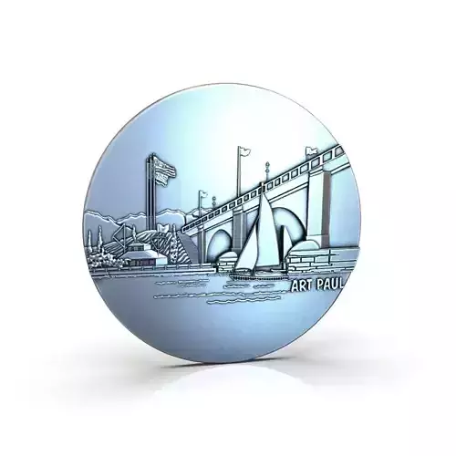 City Logo 3D print model