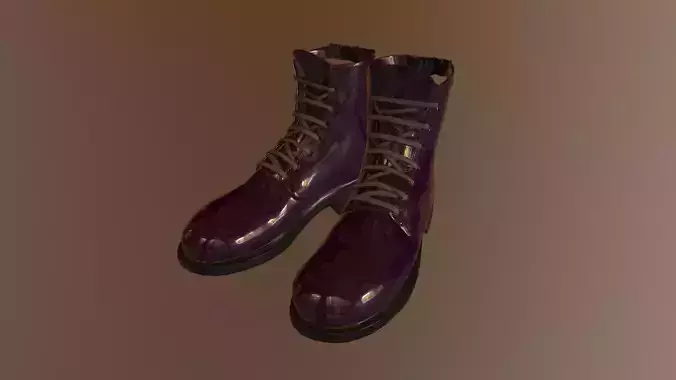 purple boots
