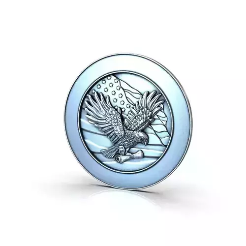 Institute for Defense Analyses Seal  3D print model