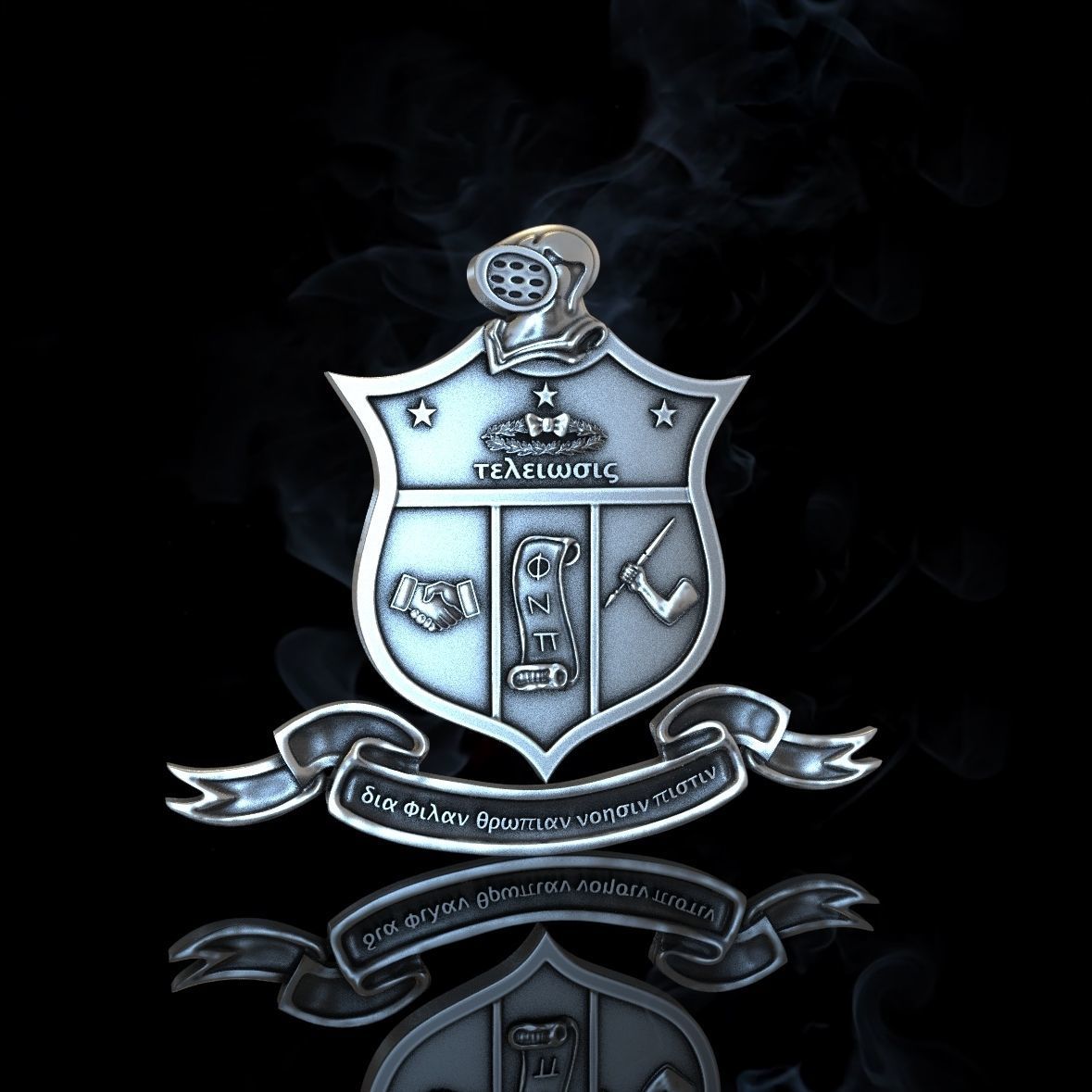 Kappa Alpha Psi Fraternity 3D print model_4