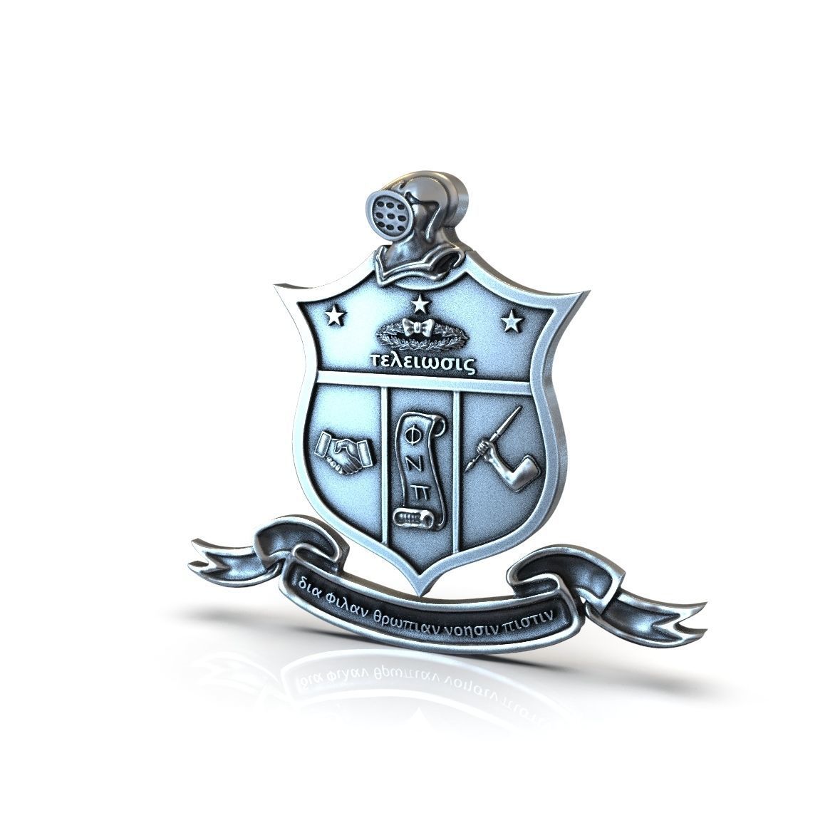 Kappa Alpha Psi Fraternity 3D print model_2