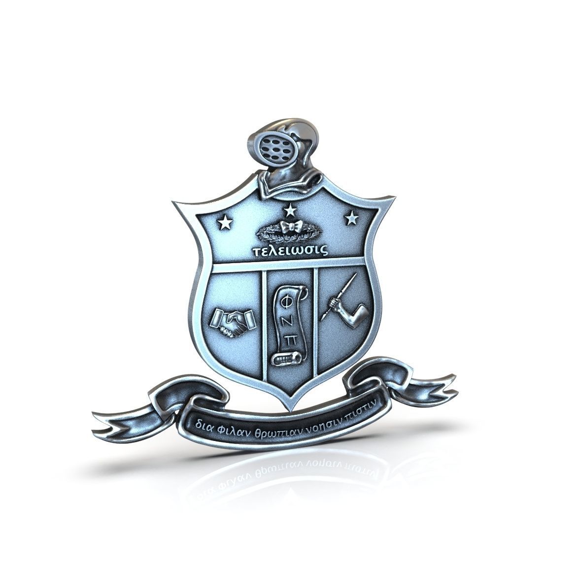 Kappa Alpha Psi Fraternity 3D print model_1