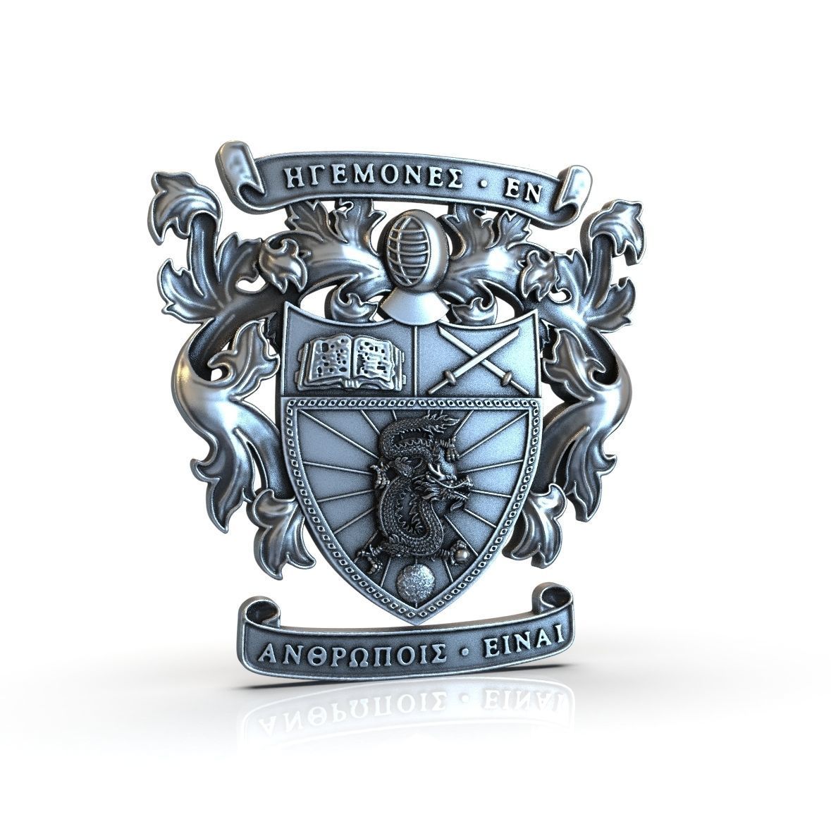 Lambda Phi Epsilon 3D model 3D printable CGTrader