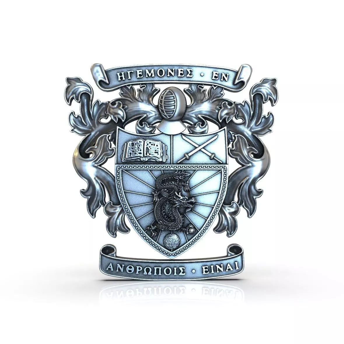 Lambda Phi Epsilon 3D print model