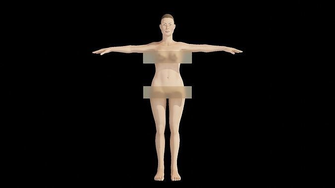 4 Fit 3D models with rigged body 3D model