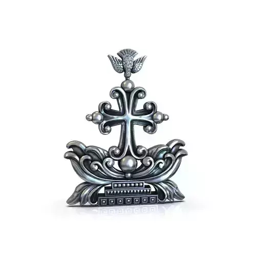 Marthoma Cross 3D print model