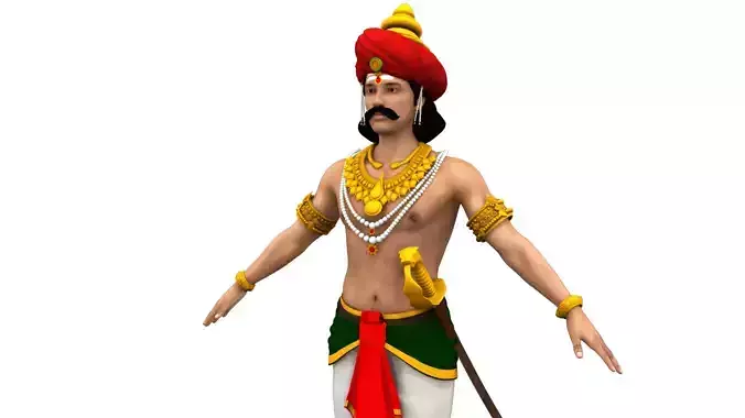 india king 3d model