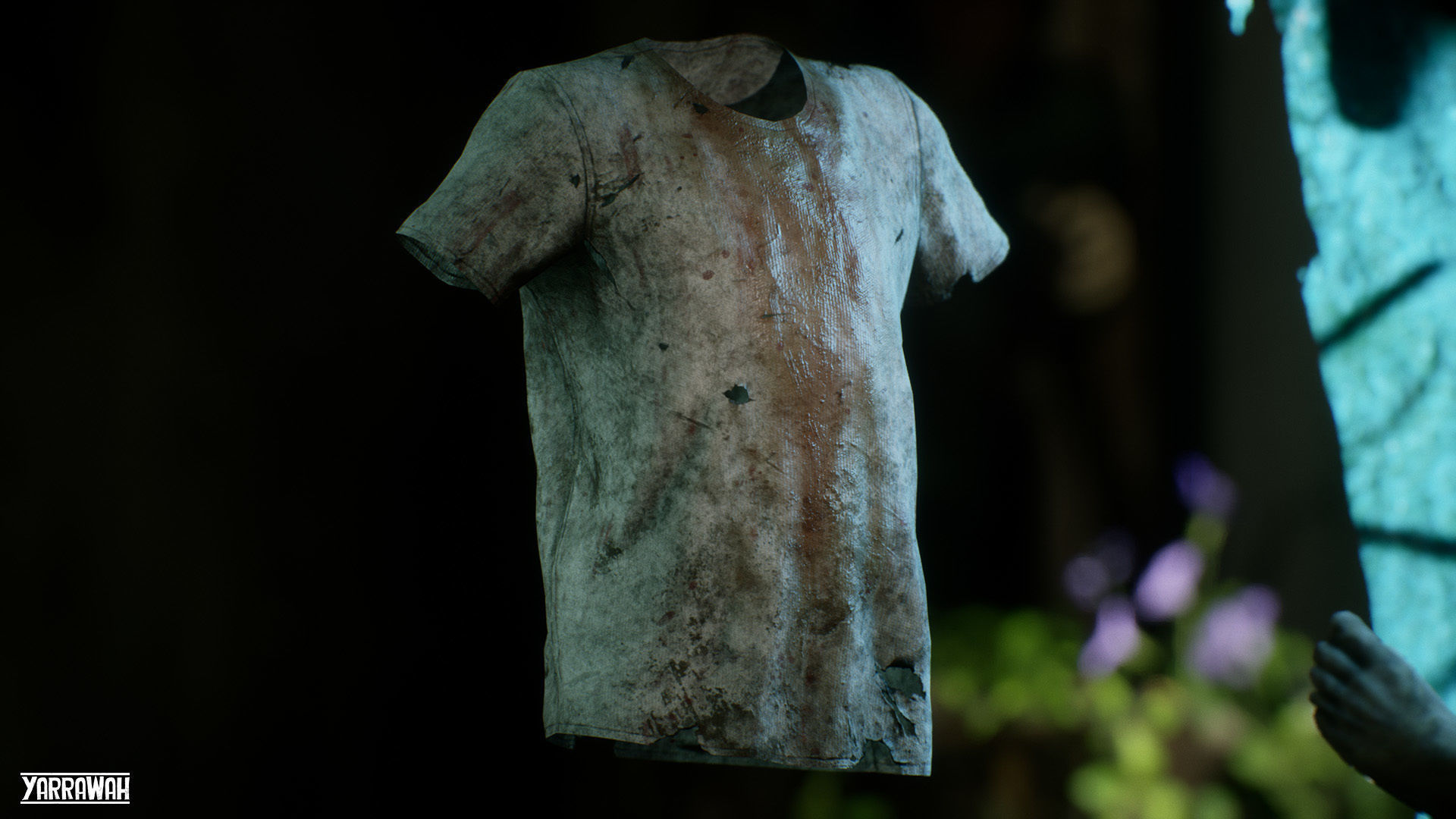 Zombie - Starved Male Low-poly 3D model_14