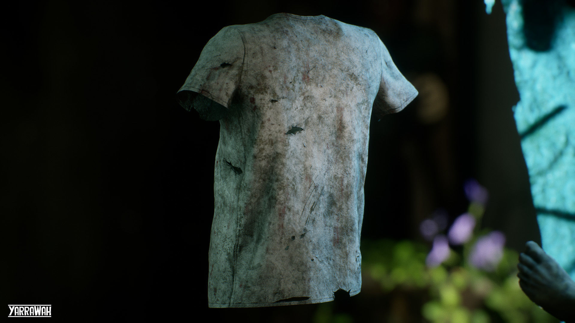 Zombie - Starved Male Low-poly 3D model_17