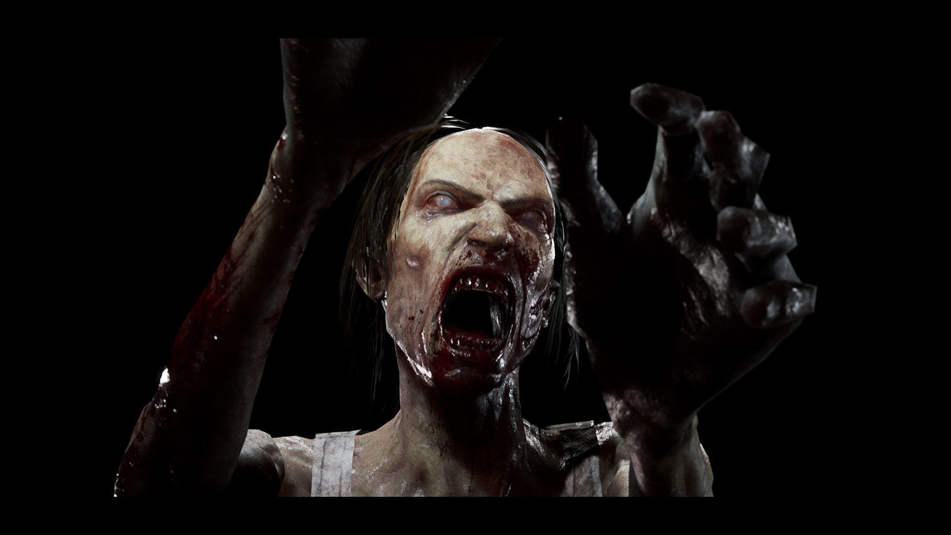 Zombie - Starved Male Low-poly 3D model_24