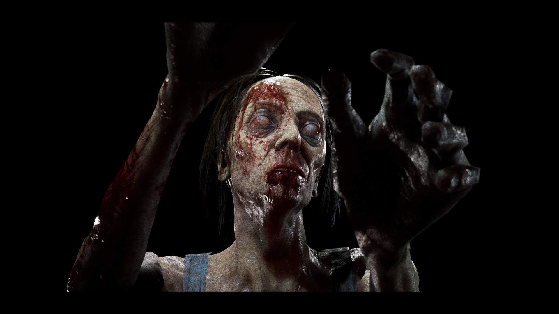 Zombie - Starved Male Low-poly 3D model_25