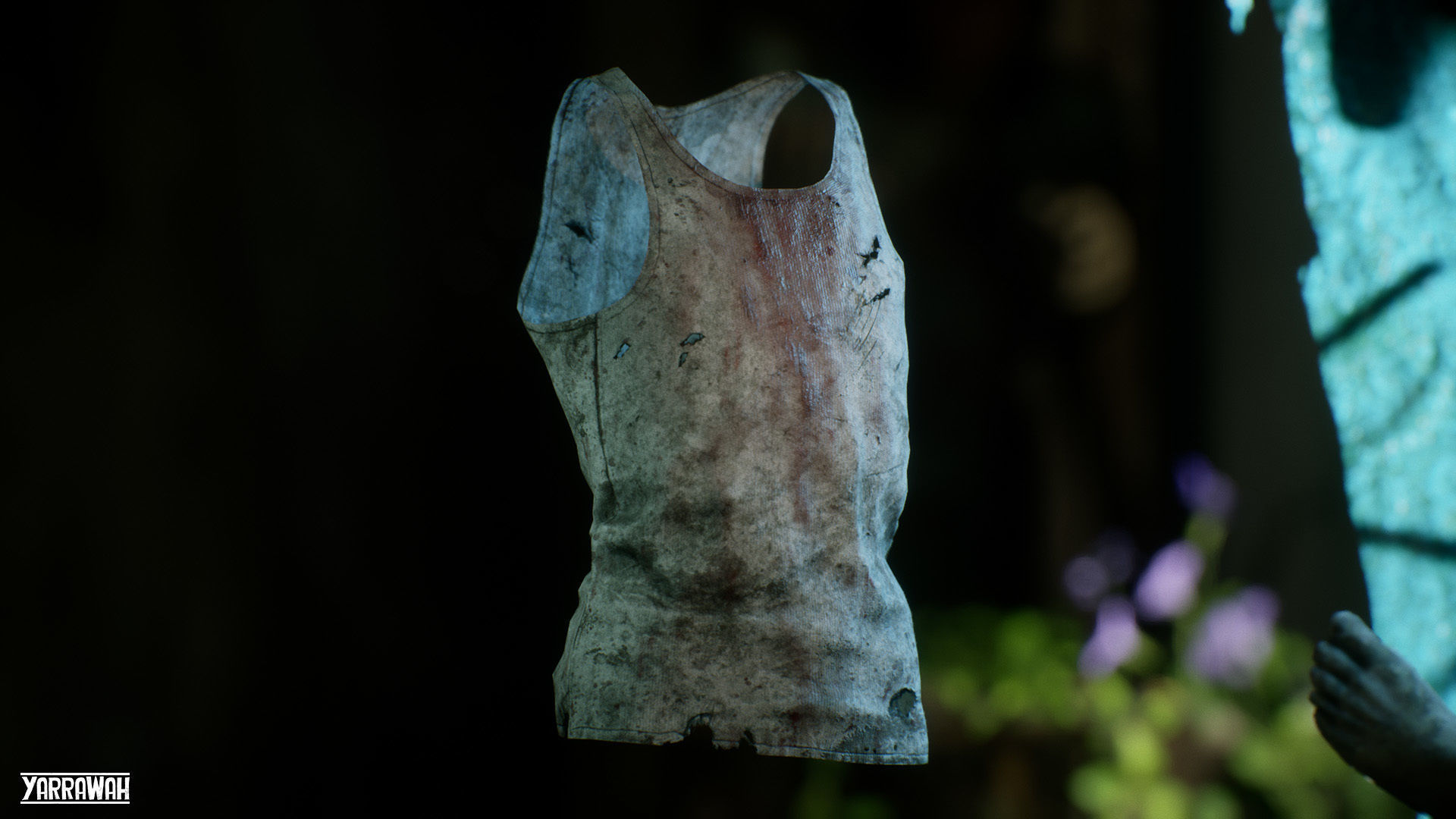 Zombie - Starved Male Low-poly 3D model_16