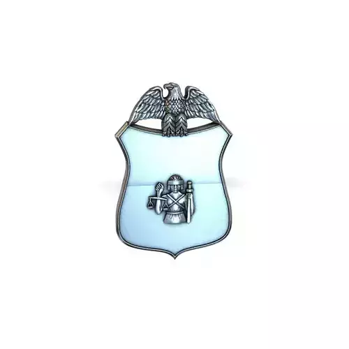 Military badge  3D print model