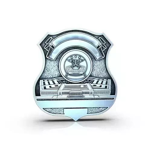 Military badge LABYRINTH 3D print model