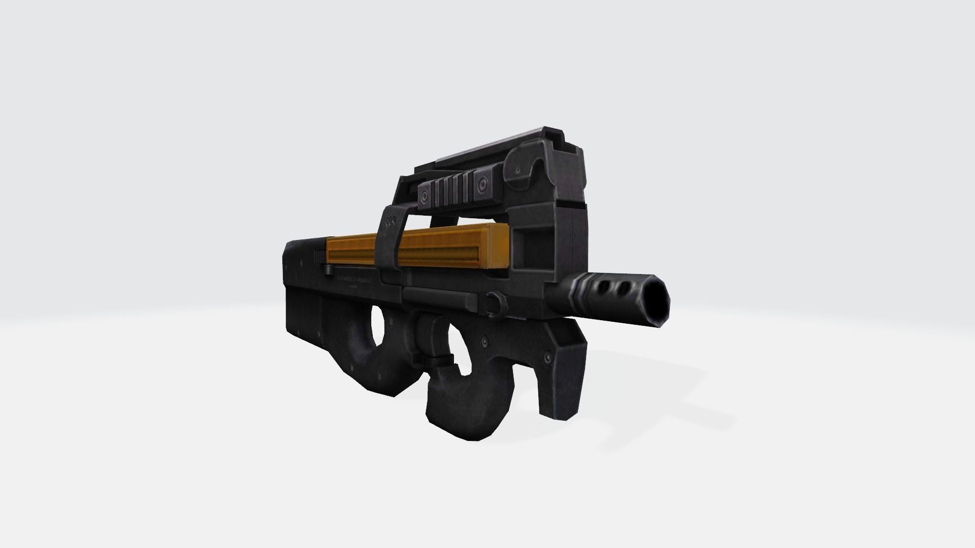 Weapon SMG Thompson Vector VSS  UMP  CG15 MP5 MP40 P90 3D model_10