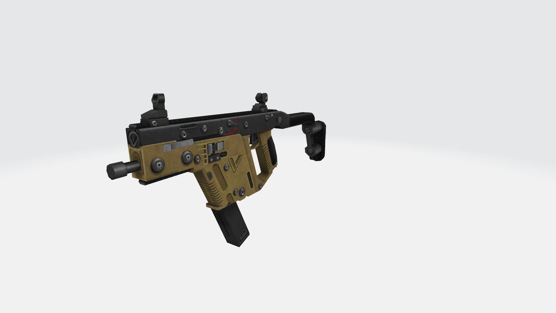Weapon SMG Thompson Vector VSS  UMP  CG15 MP5 MP40 P90 3D model_18