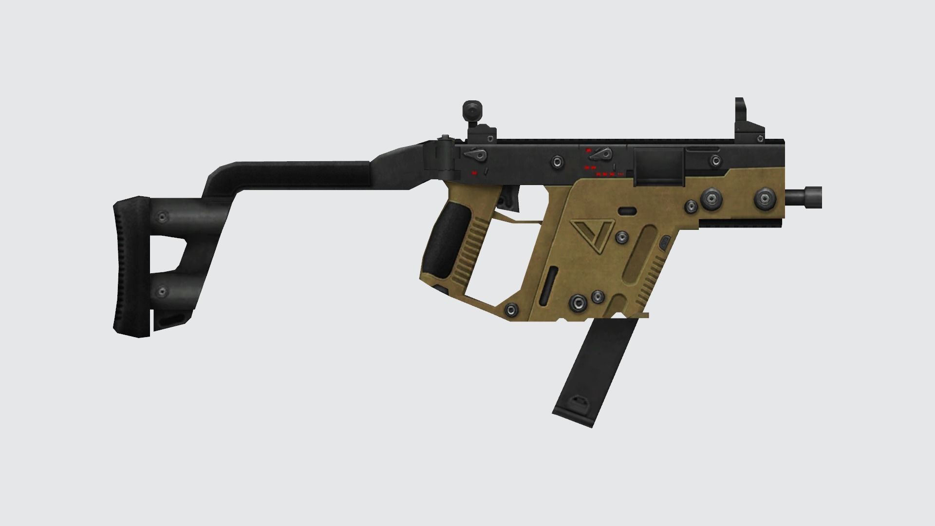 Weapon SMG Thompson Vector VSS  UMP  CG15 MP5 MP40 P90 3D model_17