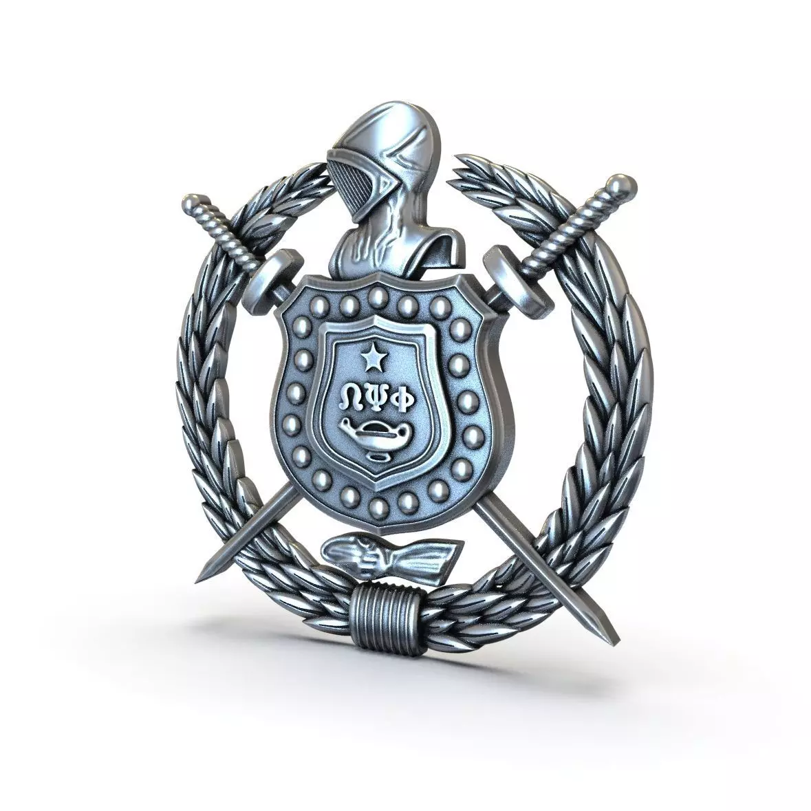 Omega Psi Phi Fraternity 3D print model_0