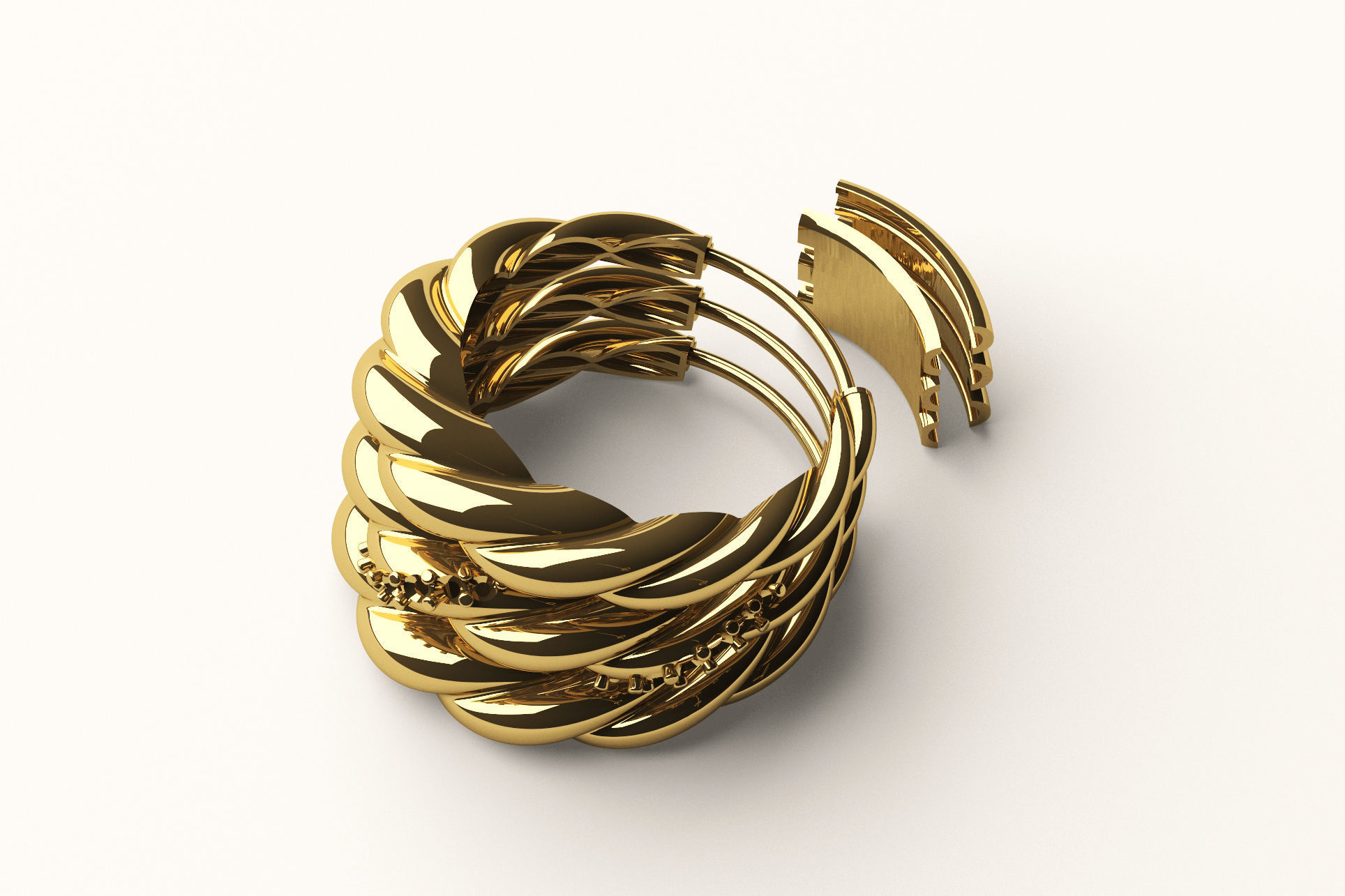 Ring R 44 3D print model_1