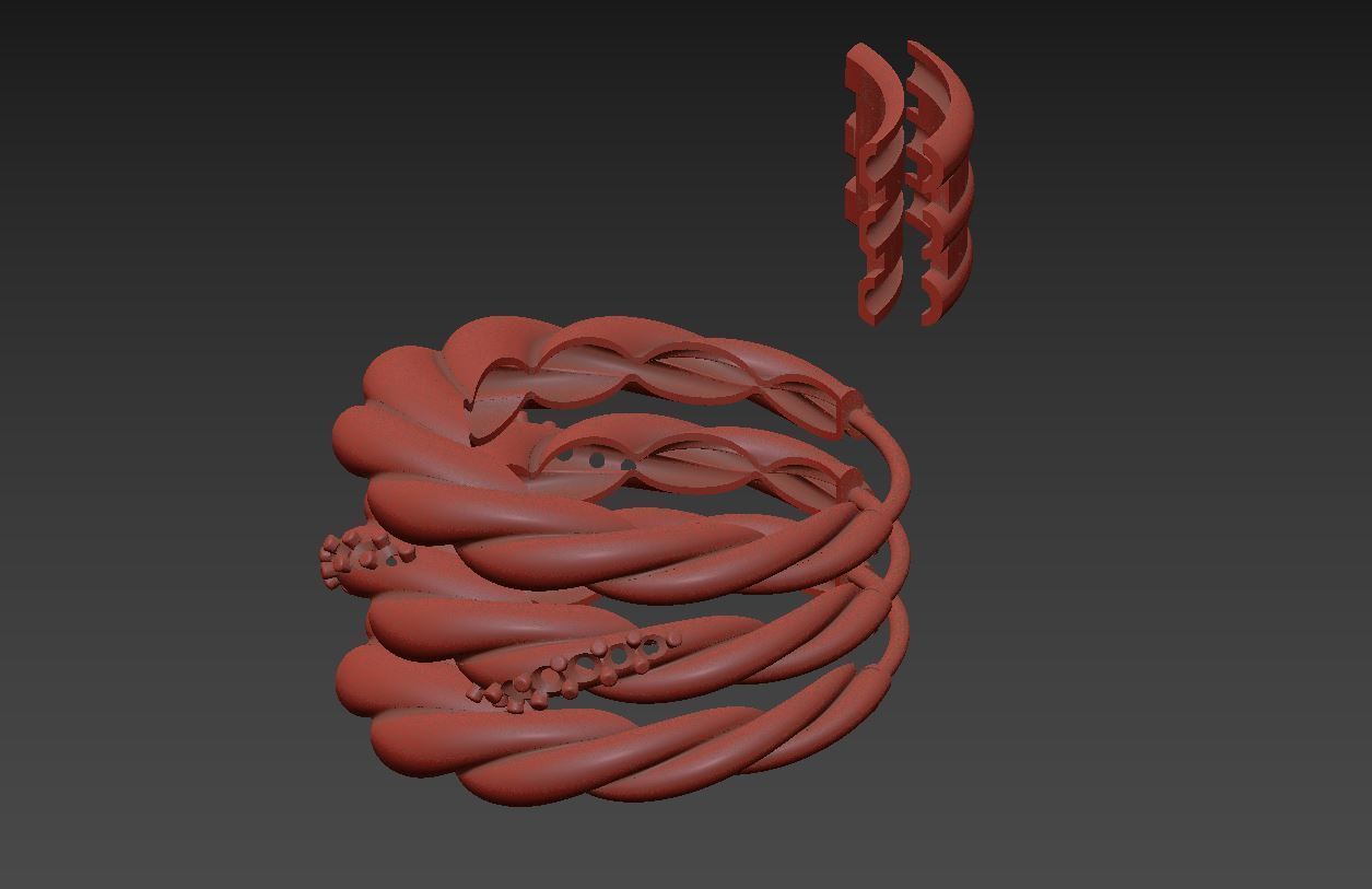 Ring R 44 3D print model_9