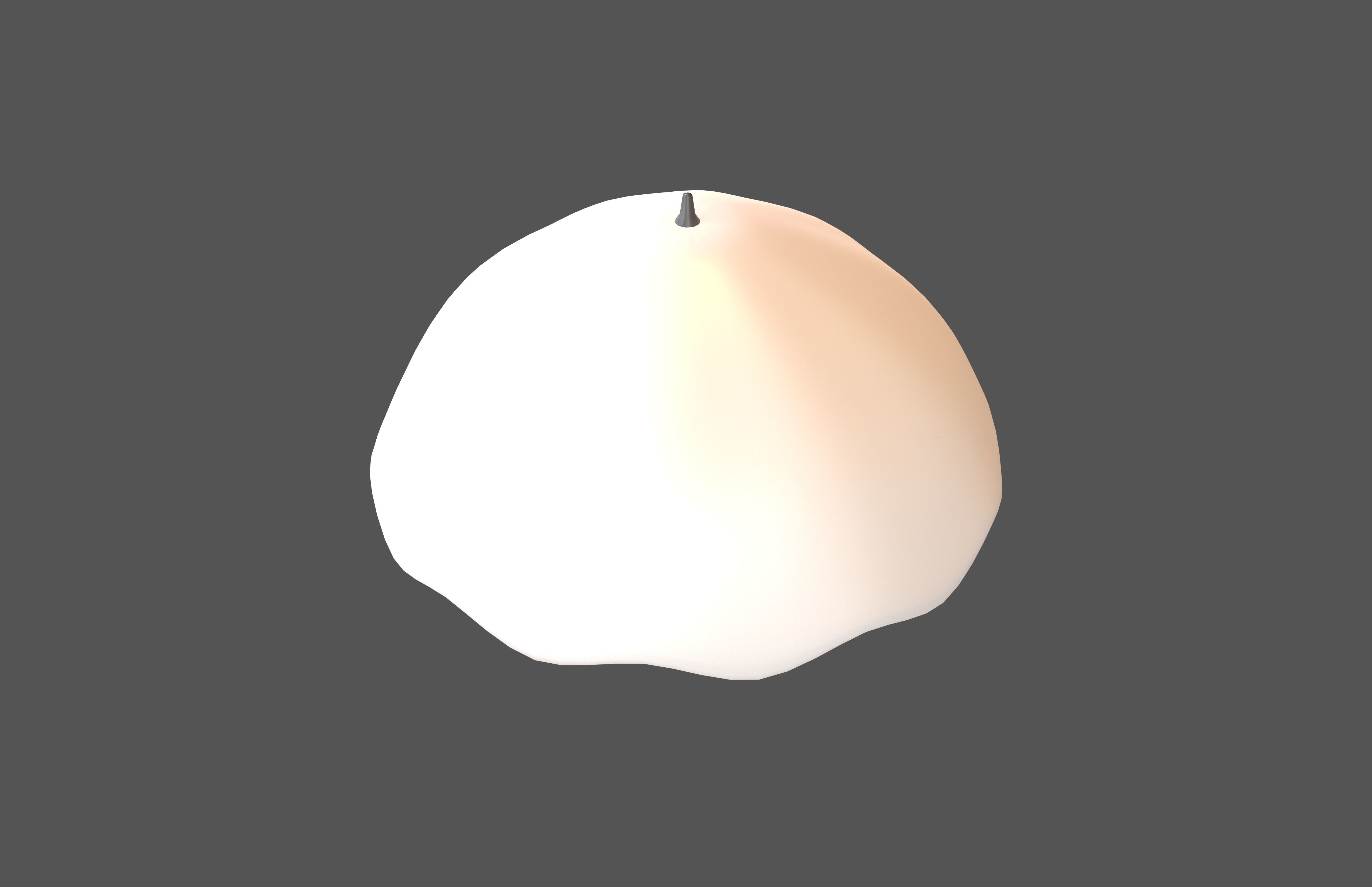 Umbrella Emoji v1 010 Low-poly 3D model_2