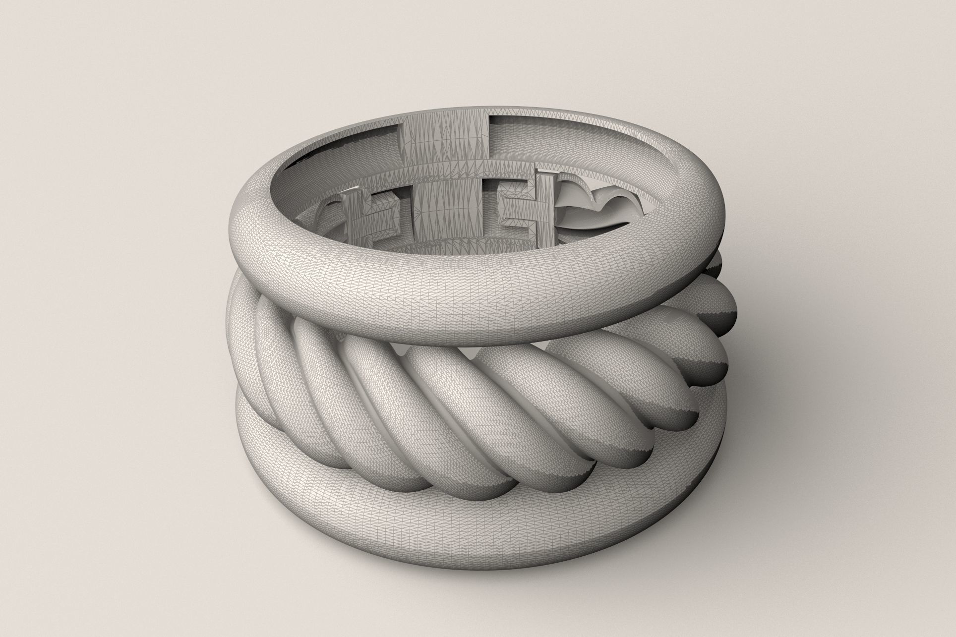 Ring R 45 3D print model_7