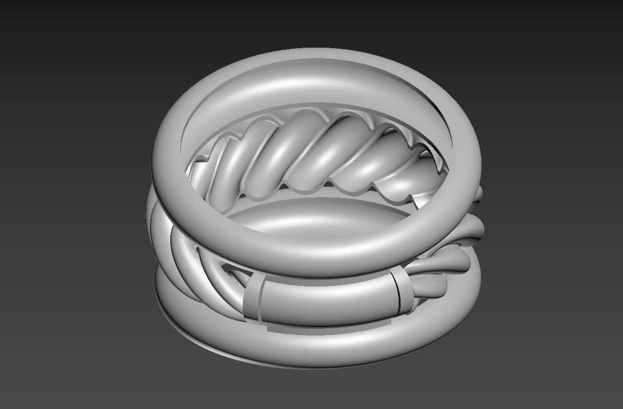 Ring R 45 3D print model_8