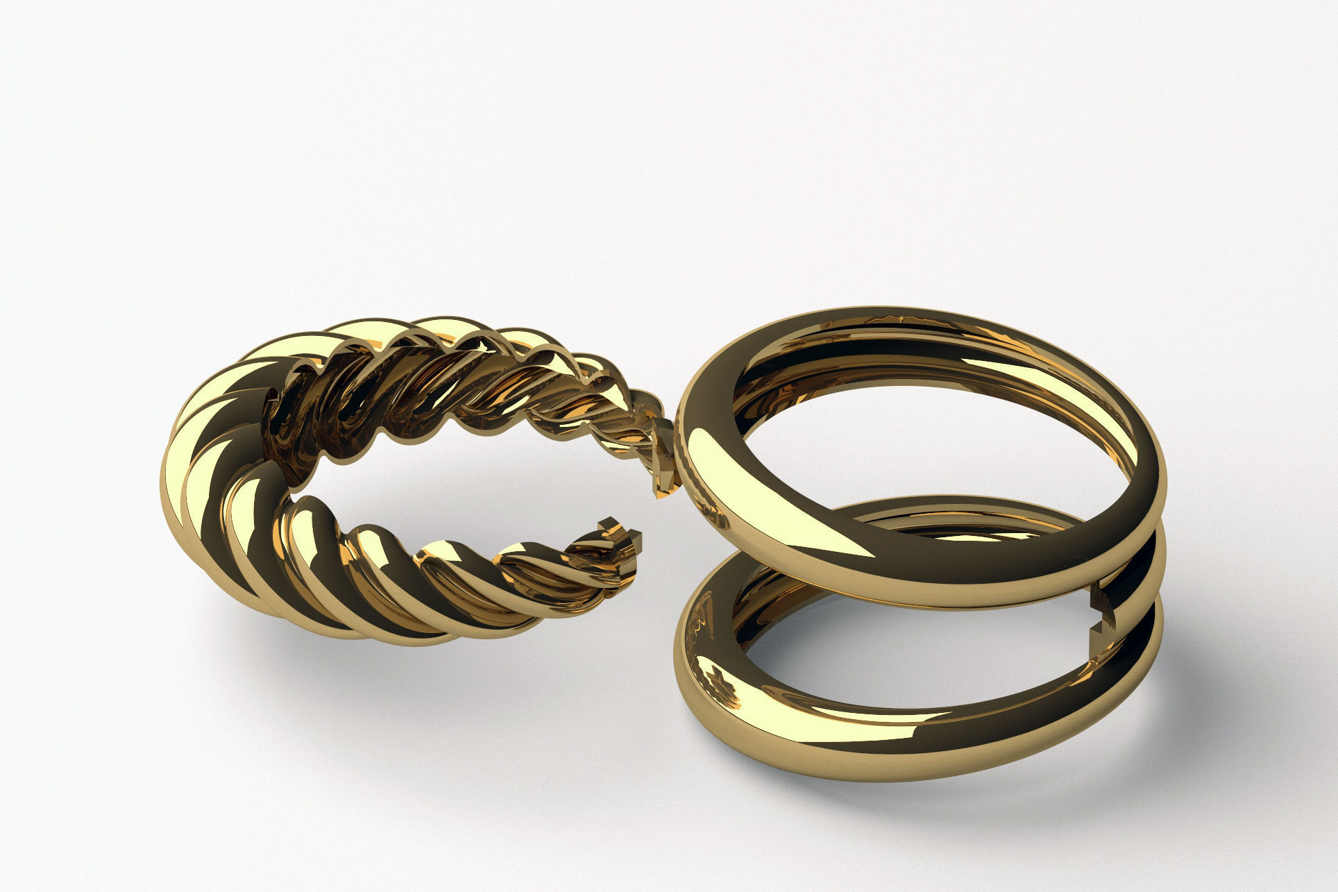 Ring R 45 3D print model_3